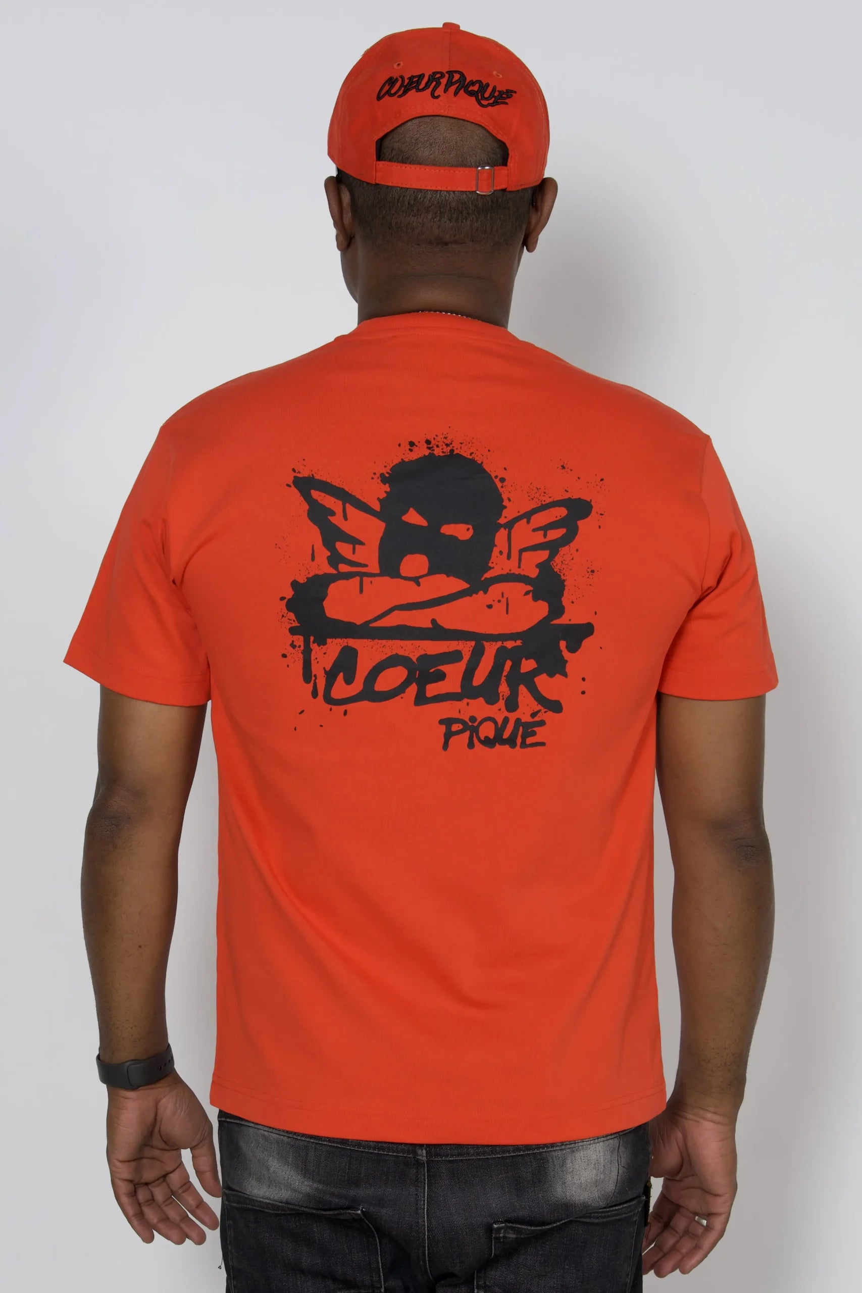 Tee-shirt Ange Orange