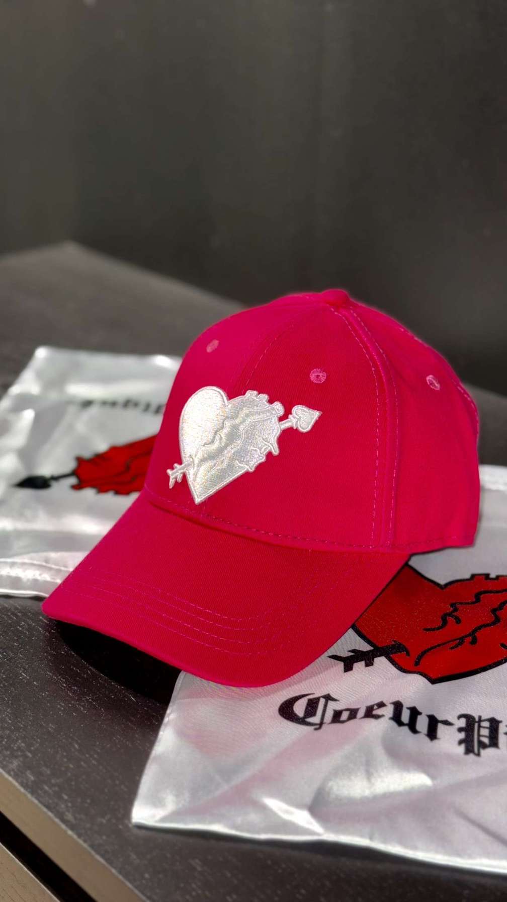 Casquette Rouge Blanc