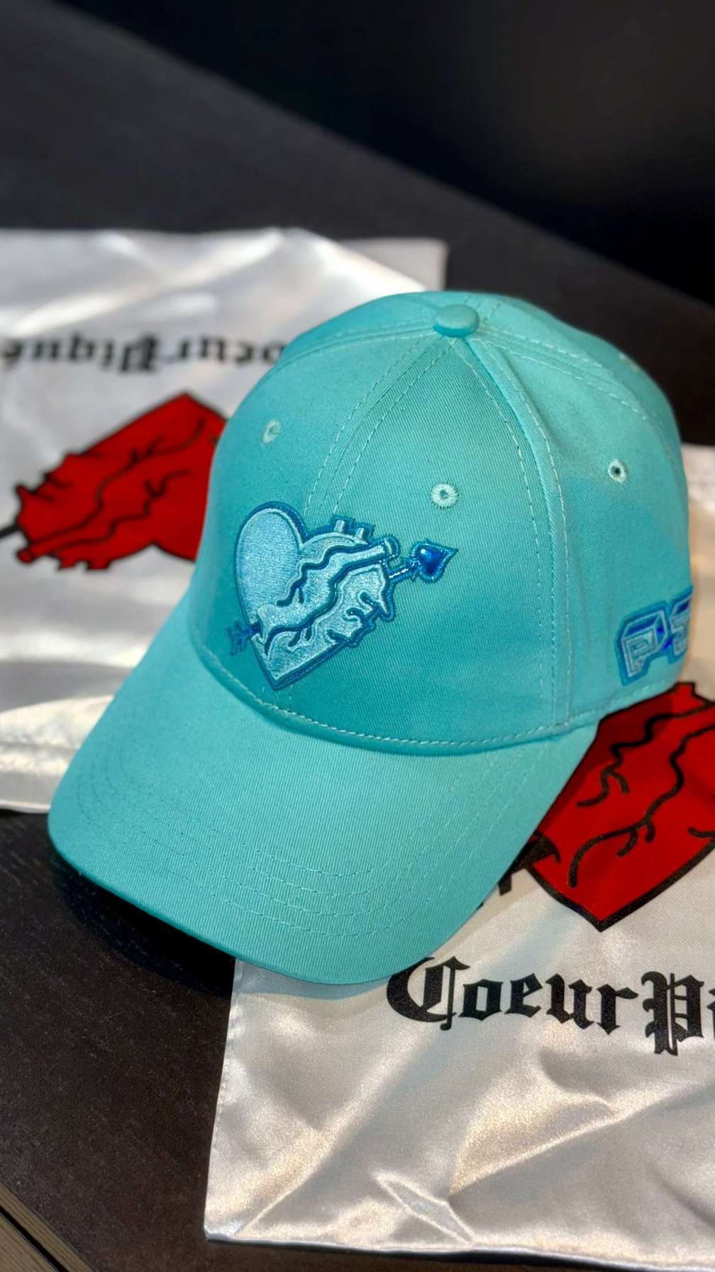 Casquette Turquoise