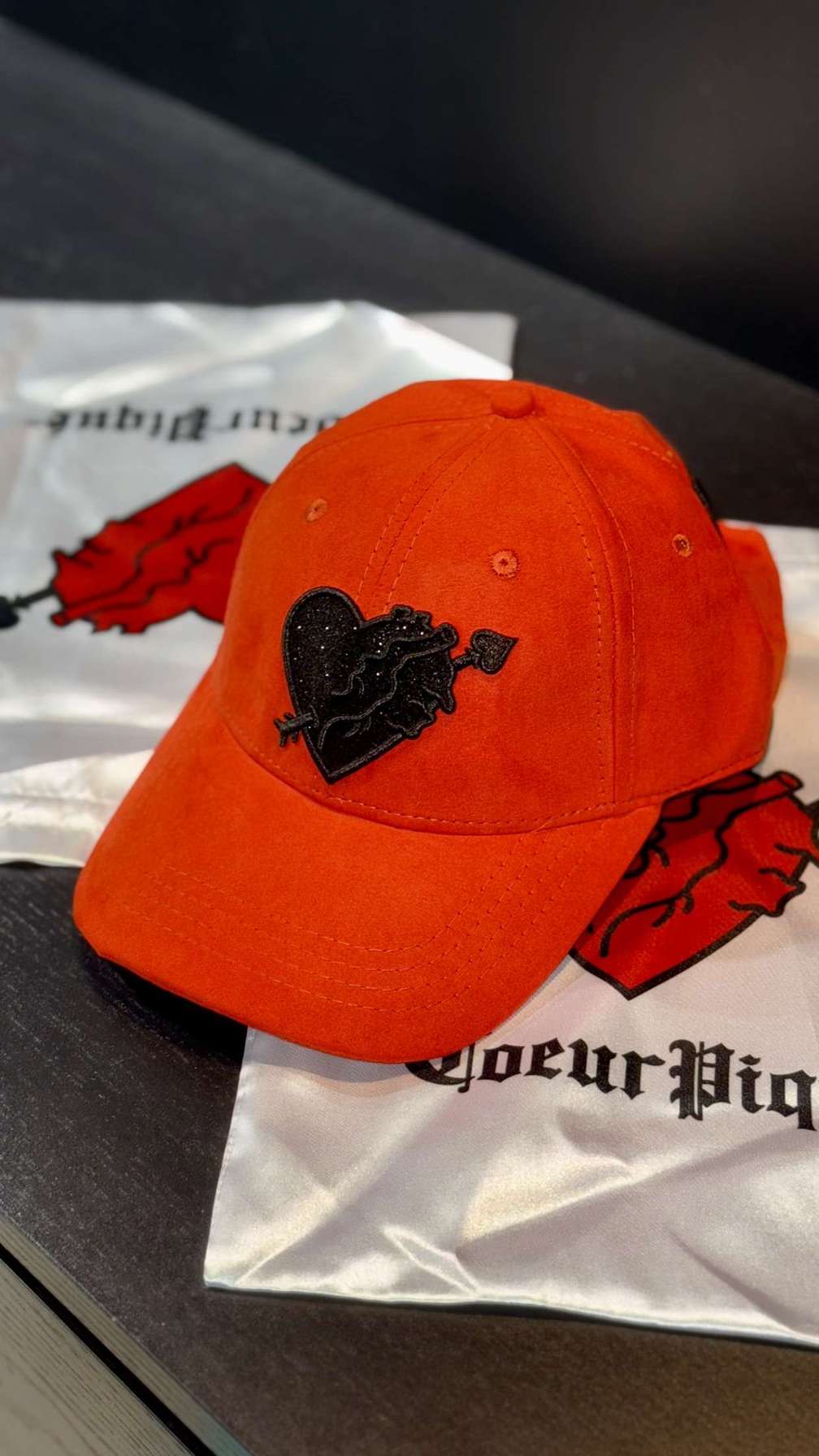 Casquette Rouge Noir