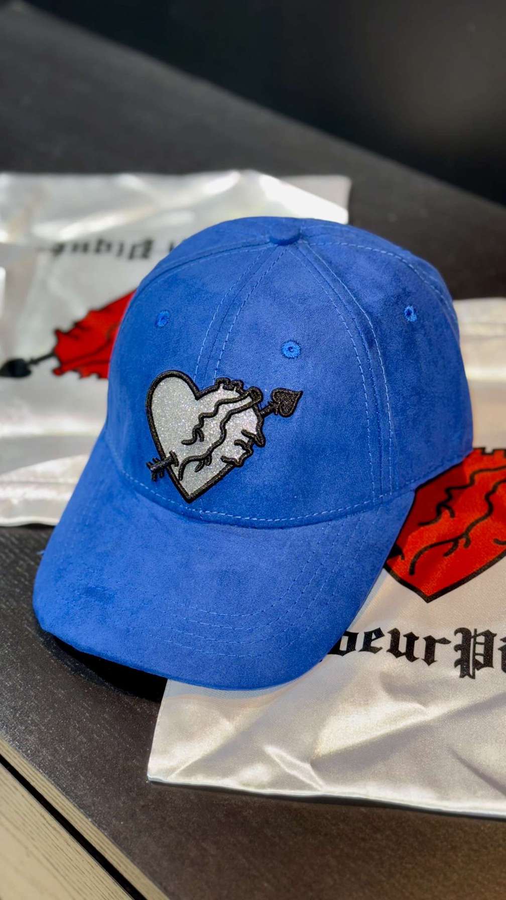 Casquette Bleu Roi Gris