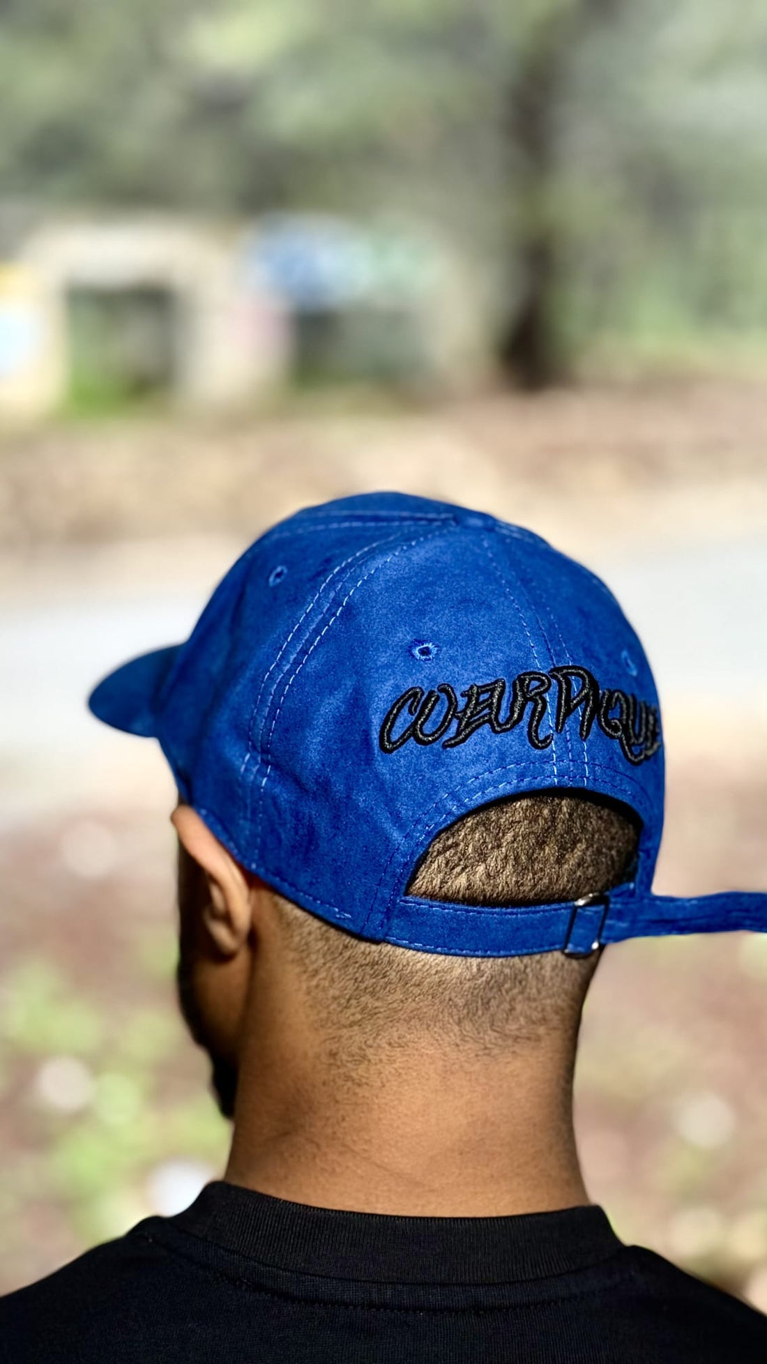Casquette Bleu Roi Gris