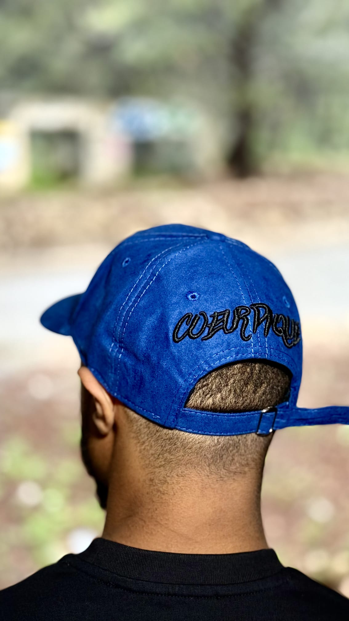 Casquette Bleu Roi Gris