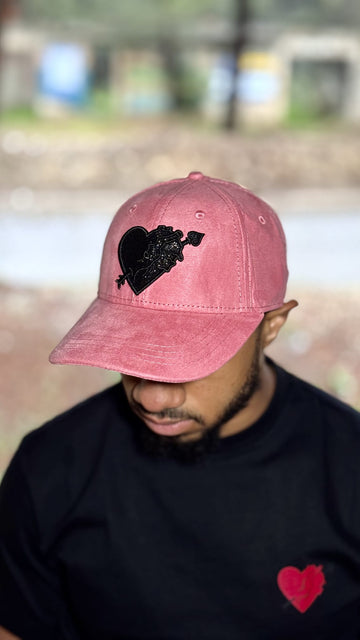 Casquette Rose Noir