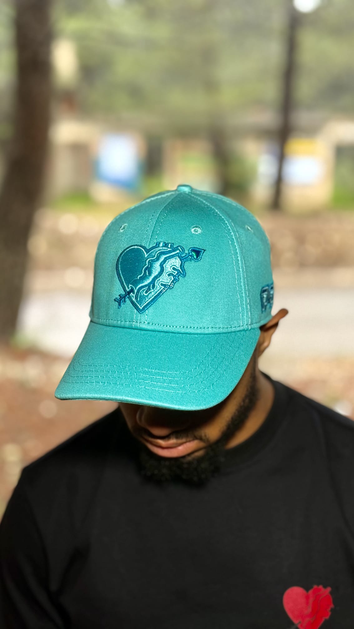 Casquette Turquoise