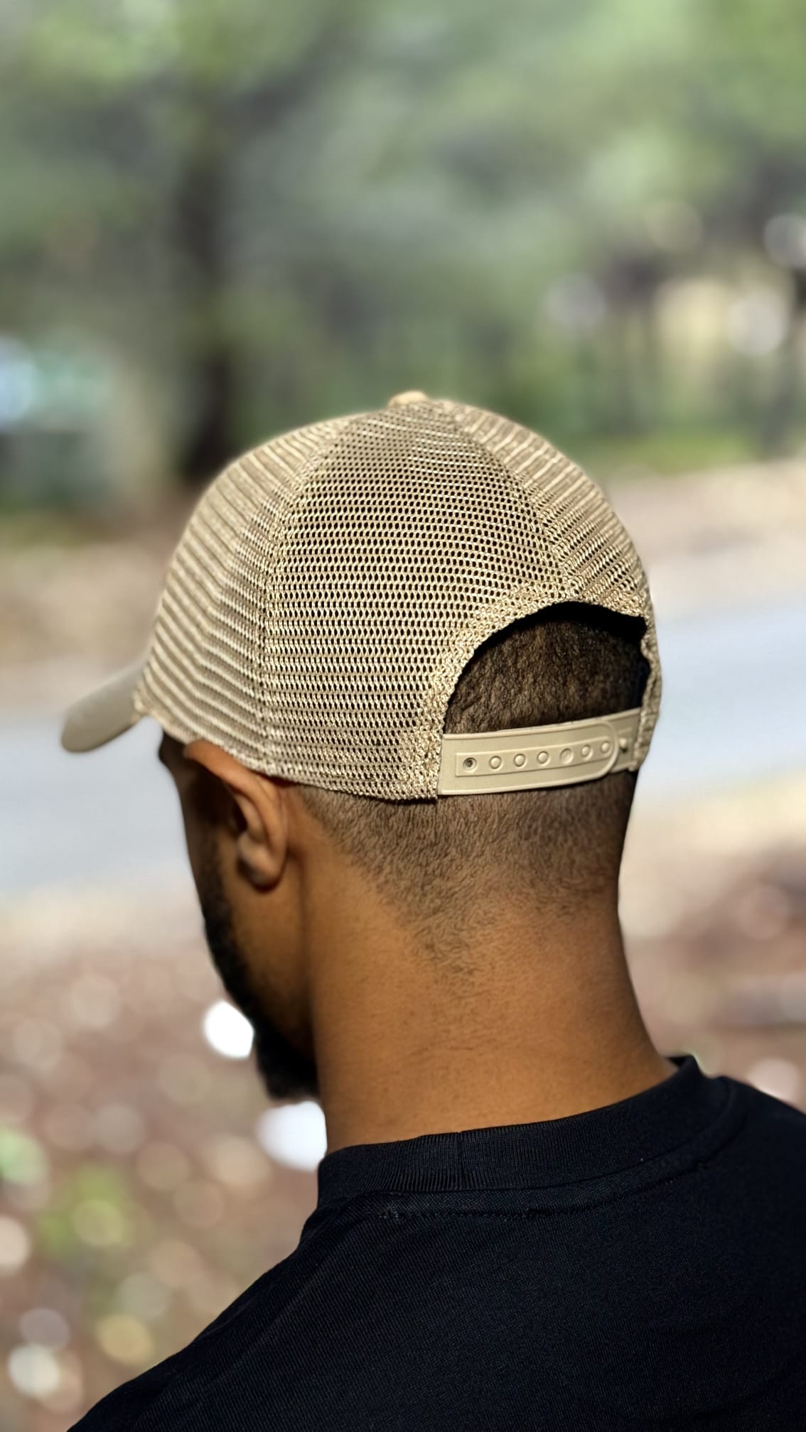 Casquette Palmier Beige