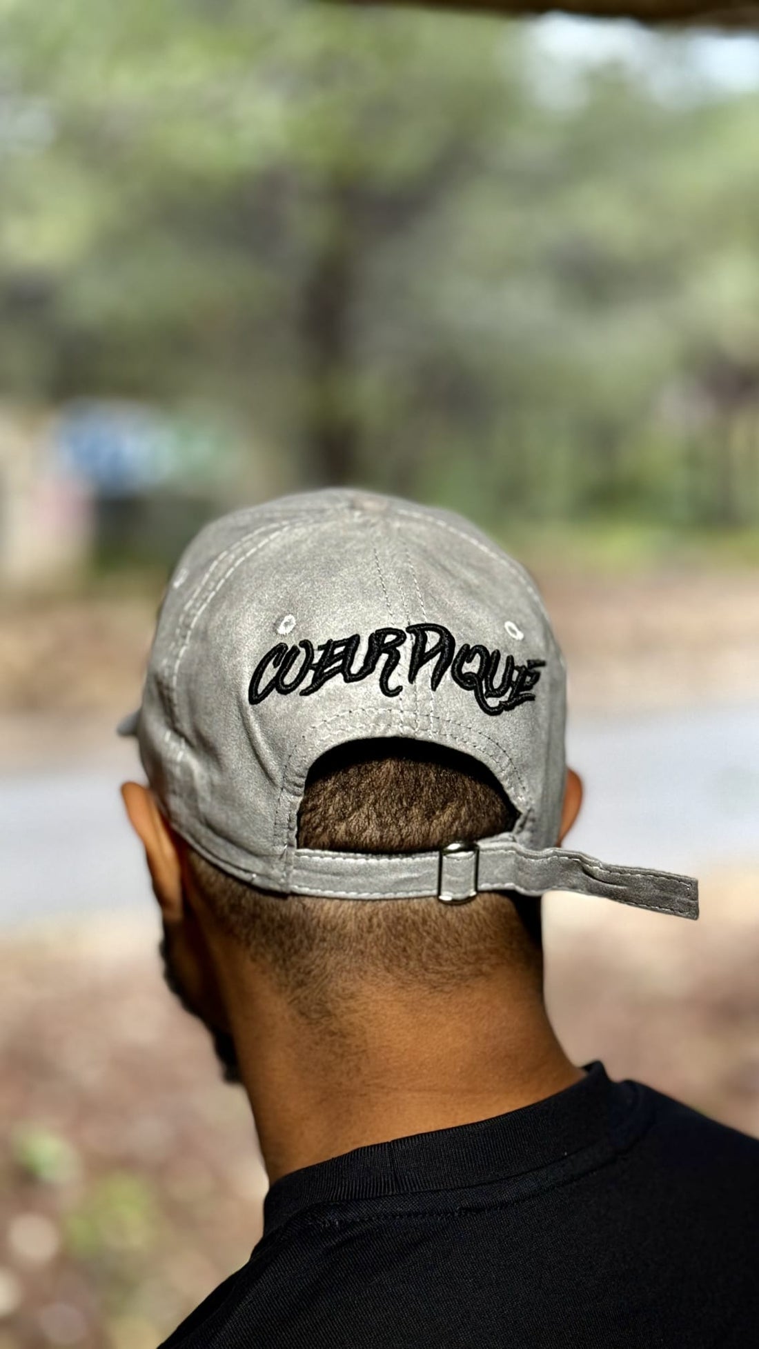 Casquette Gris Rouge