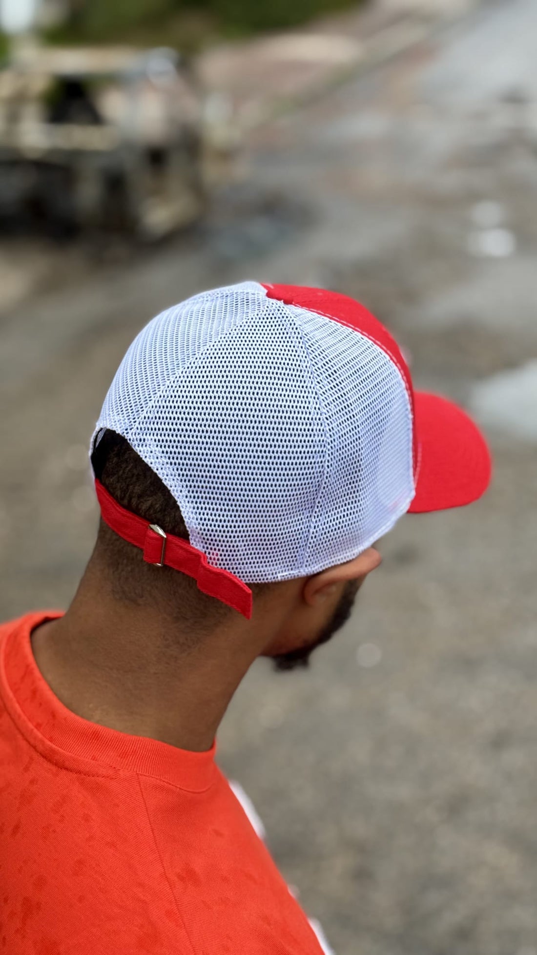 SnapBack Rouge Blanc