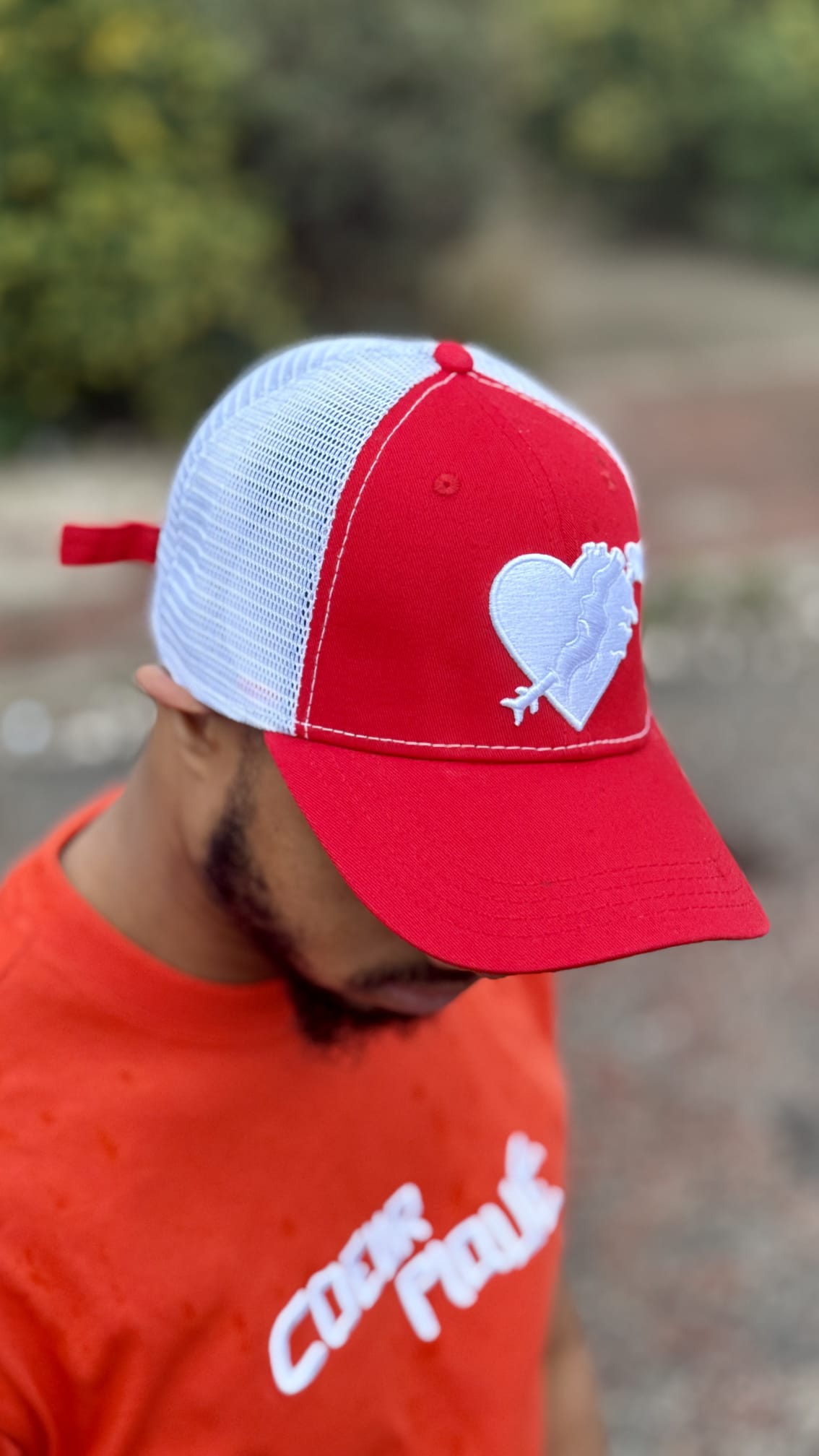 SnapBack Rouge Blanc