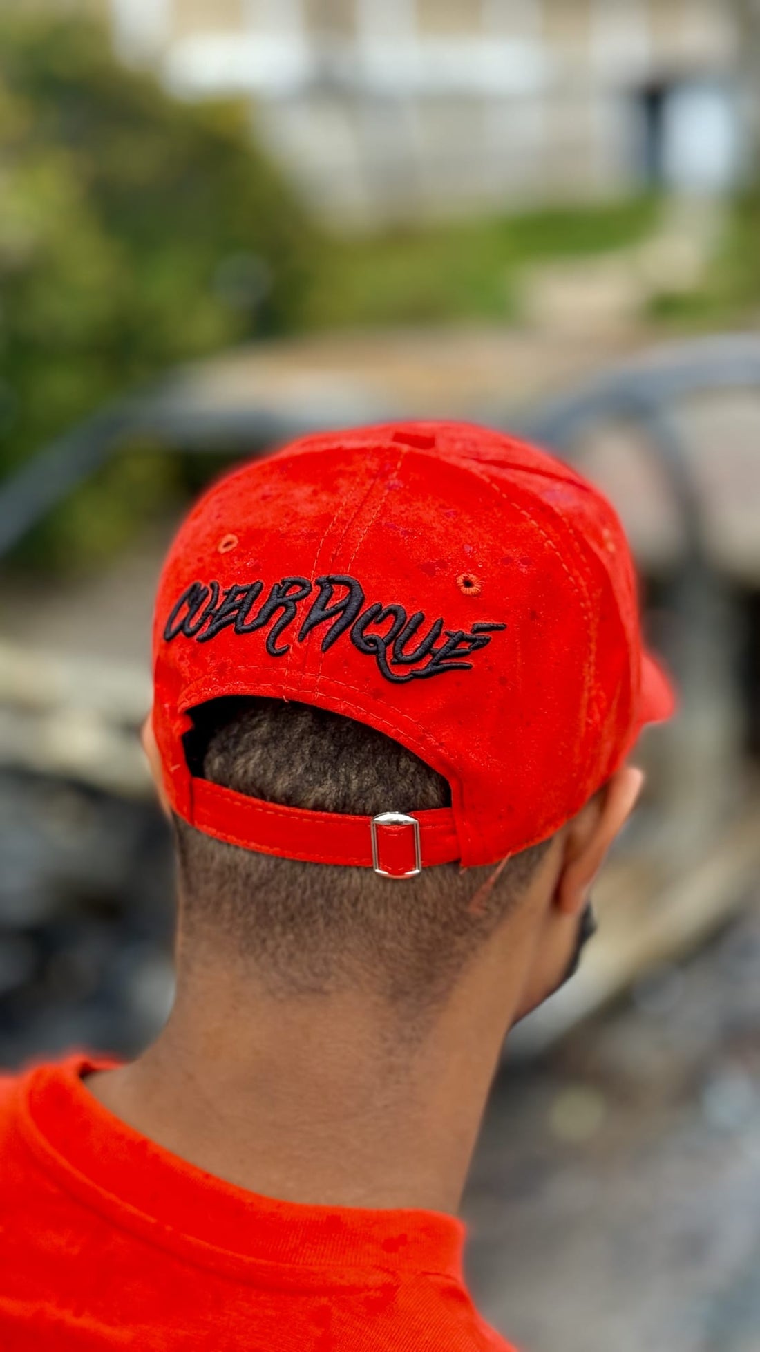 Casquette Rouge Noir