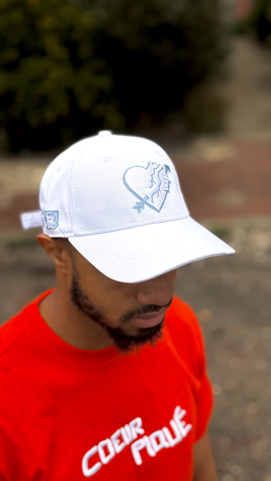 Casquette Blanc Bleu