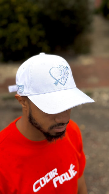 Casquette Blanc Bleu