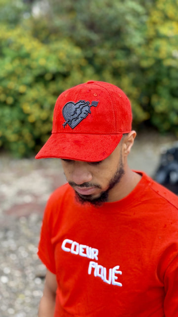 Casquette Rouge Noir