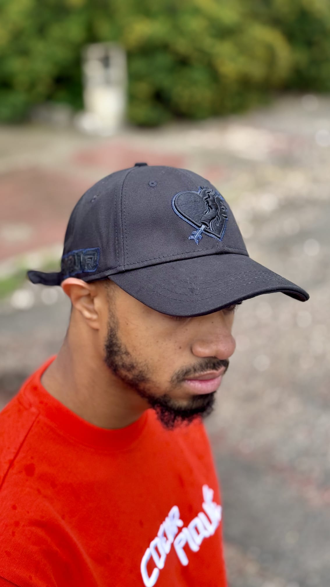Casquette Noir Bleu