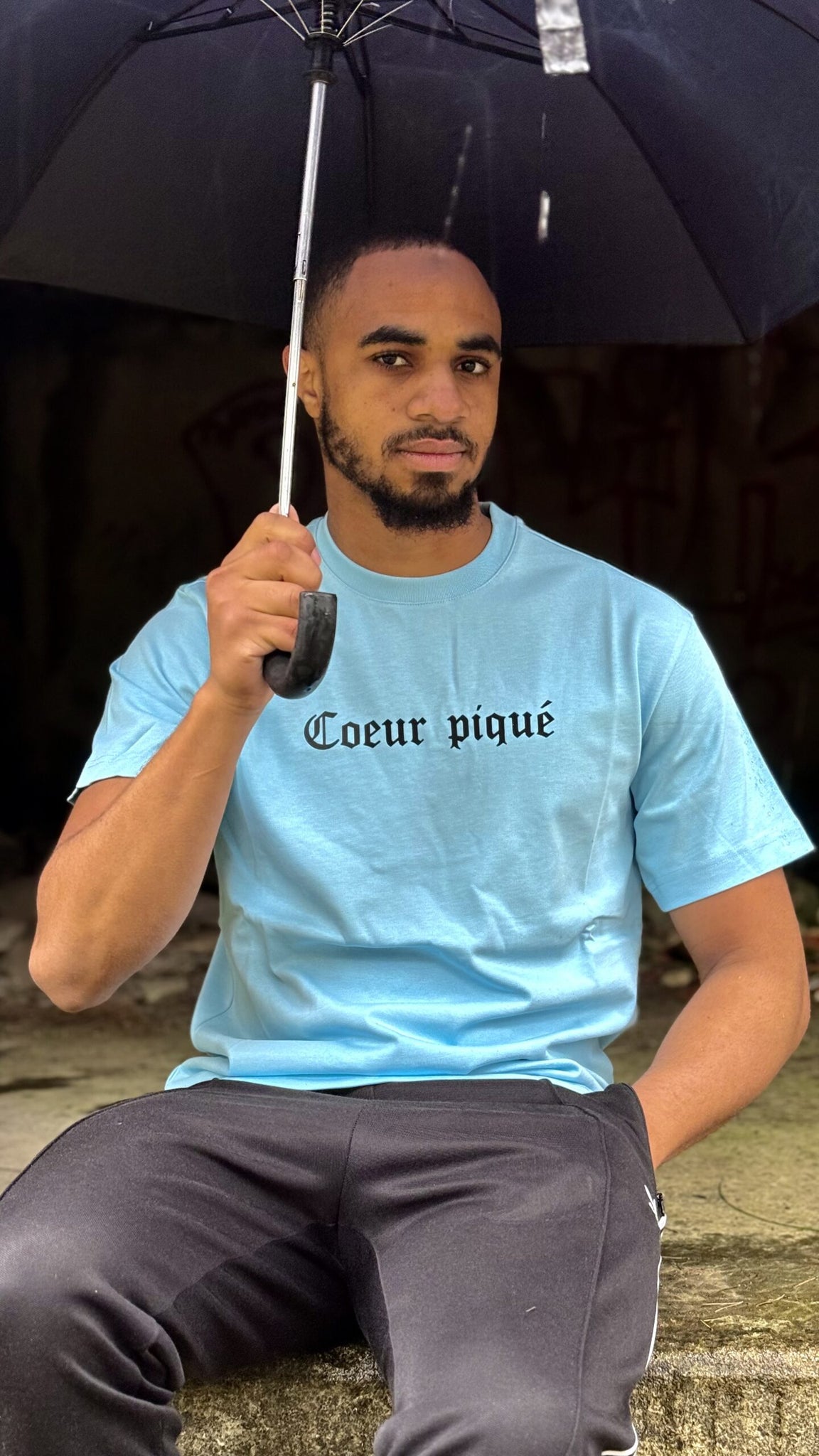 Tee-shirt Ange Bleu