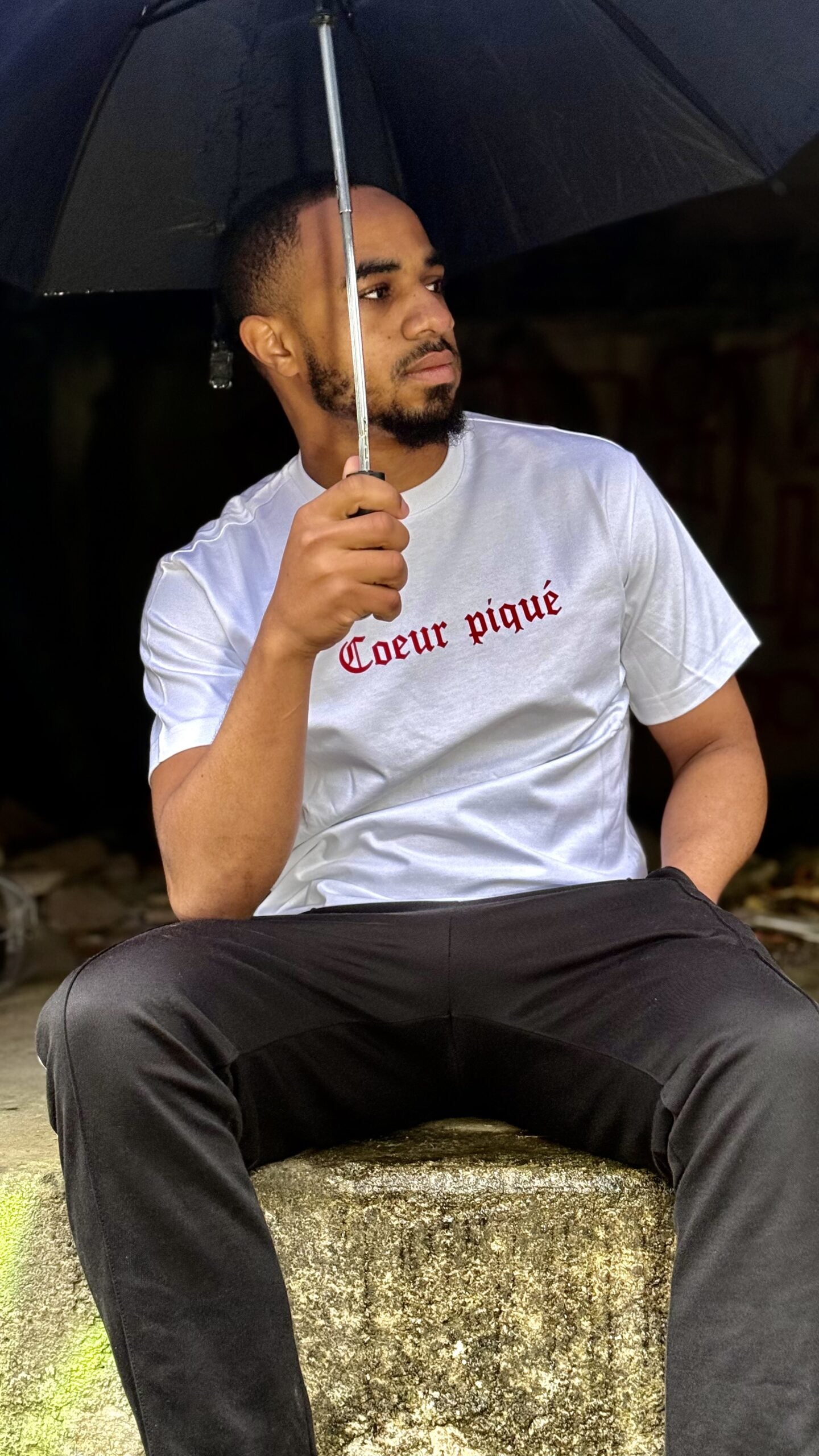 Tee-shirt Ange Blanc Rouge